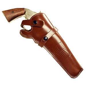 Wild Bill Leather Revolver Holster - Fits 4